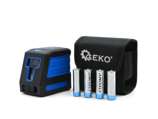 GEKO G03303 Křížový laser laserový měřič 20-25m