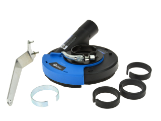GEKO G80255 Protiprachový odsávací kryt na brusku / ochranný na prach 125mm