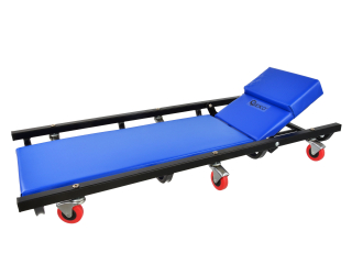 GEKO G02097 Montážní lehátko pojízdné dílenské 40'' s nastavením opěradla