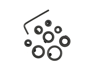 GEKO G64999 Omezovač hloubky vrtáků, sada pro vrták 3-16 mm