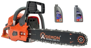 MAR-POL M83132 MOTOROVÁ PILA DEMON CS-65T řetězová benzínová 2500W + olej