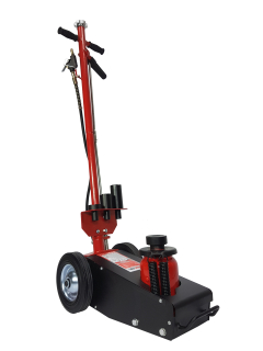 MAR-POL M80392-2 POJÍZDNÝ MANIPULAČNÍ HYDRAULICKO-PNEUMATICKÝ ZVEDÁK, VOZÍK 22T
