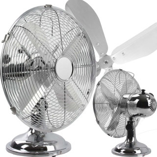 Marpol M90109 Elektrický stolový ventilátor 12" 30cm 35W větrák DAKOTA