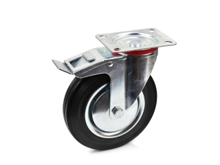 GEKO G71521 Otočoné kolečko s brzdou kolo 200 mm 