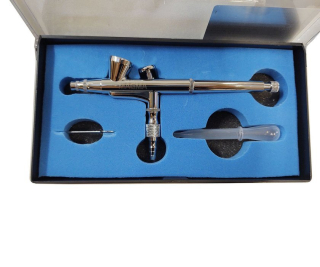 MAGMA TG136 Airbrush stříkací pistole sada malování nanášení barvy 0,3mm