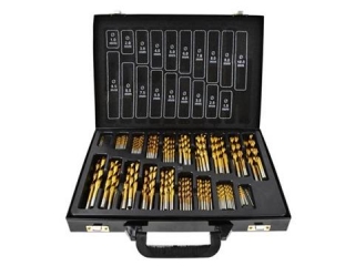 GEKO K00066 Vrtáky titanové HSS 1,0-10mm 170ks Sada vrtáků na kov KELTIN