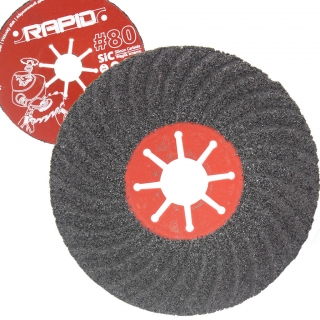 MAR-POL M08322 Brusný kotouč na brusku 125mm broušení P80