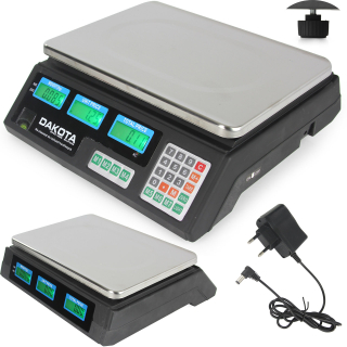 MAR-POL M90160 Digitální elektronická váha LCD 40kg