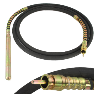 MAR-POL M79536 Hadice pro vibrátor 6m 38mm pro vibrátor do betonu rychlospojka