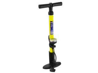 GEKO G01281 Hustilka pumpa s manometrem na pumpování kol, míčů, materaců PROFI 35x500mm
