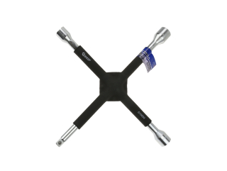 GEKO G10054 Křížový klíč na kola 14" 17mm, 19mm, 21mm, 1/2" zesílený