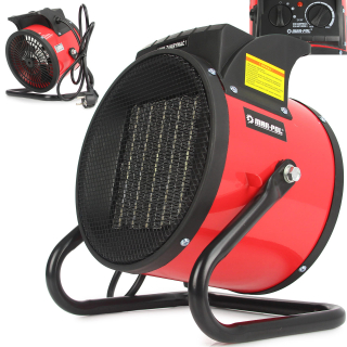 MAR-POL M80906 Elektrický ohřívač vzduchu topidlo přenosné 3kW ohřívání 230V PTC