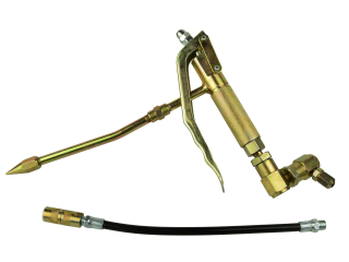 GEKO G01129A Pneumatický mazací pistole pro lis maznice + 2 hadičky 