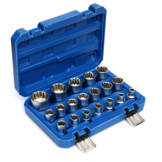 KRAFT&DELE KD10347 Gola Sada nástrčných klíčů Hlavice nástrčné klíče 19ks TORX