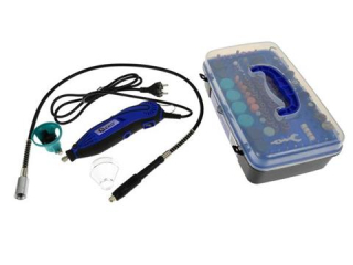 GEKO G81223 Elektrická mini bruska přímá 170W 222ks príslušenství