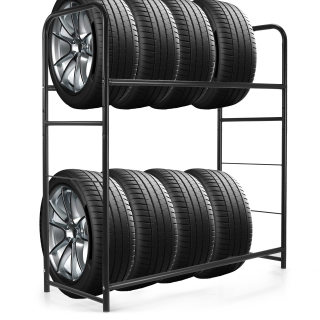 MAR-POL M90052 Regál na pneumatiky stojan 1175x1055x955mm