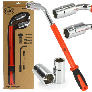 MAR-POL M57080 Klíč na kola TYPE-L 17-19-21-23mm /dvě nástrčky/ BJC