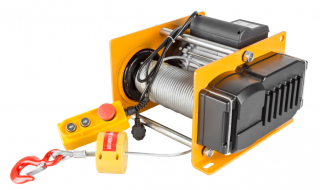 MAX KDL1000 / HJ210 1200W Elektrický lanový naviják 2200W 500/1000kg jeřáb, kladkostroj