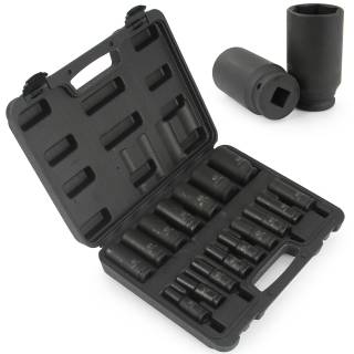 MAR-POL M58295 Nástrčné klíče hlavice 1/2" Sada 16ks 8-32mm BJC 