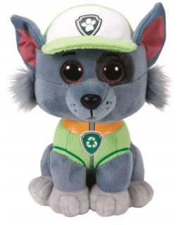 TY Beanie Boos Tlapková patrola PAW PATROL Plyšová hračka pejsek ROCKY 15cm 