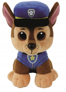 TY Beanie Boos Tlapková patrola PAW PATROL Plyšová hračka pejsek CHASE 15cm