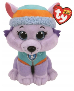 TY Beanie Boos Tlapková patrola PAW PATROL Plyšová hračka pejsek EVEREST 15cm 