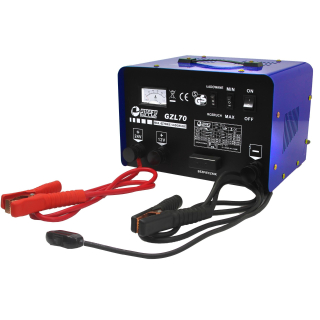MAR-POL M82508R Autonabíječka baterií, startování GZL -70 12V/24V RIPPER