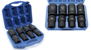 MAR-POL M58262A Rázové nástrčné hlavice 1" 17-33 mm 8 kusů BJC