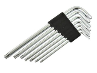 GEKO G01706 Sada klíčů 7ks Torx klíče T10 - T40 klíč torxový  klíče