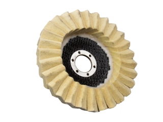 GEKO G00387 Plstěný brusný kotouč 125 mm na broušení leštění 10 kusů