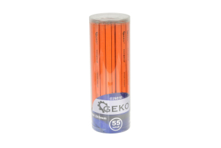 GEKO G29010 Tesařská truhlářská tužka 245 mm HB 55 ks