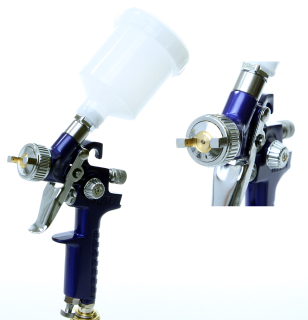 MAR-POL M80619 Malířská stříkací pistole HVLP 100ml vzduchová 0,8mm