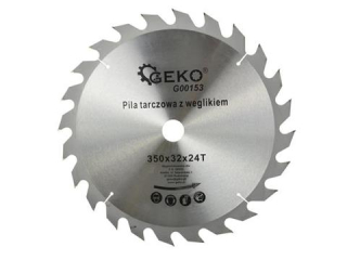 GEKO G00153 Pilový kotouč na dřevo 350mm 32mm 24T