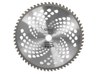 GEKO G78182 Vidiový kotouč na křovinořez, vyžínač 255 x 25,4mm x 60T
