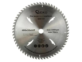 GEKO G00161 Pilový kotouč na dřevo 400mm 60T 