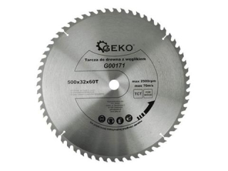 GEKO G00171 Pilový kotouč na dřevo 500mm 32mm 60T