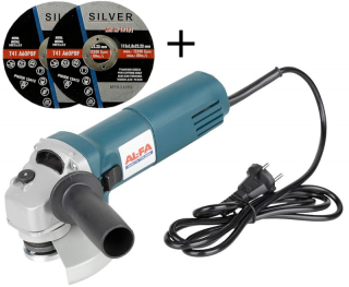 AL-FA ALAG130 1300W Uhlová bruska 125mm + 2 kotouče!!