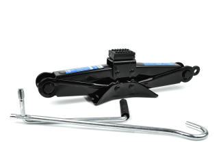 GEKO G02198 Nůžkový trapézový zvedák 1,5t pod auto + klíč 