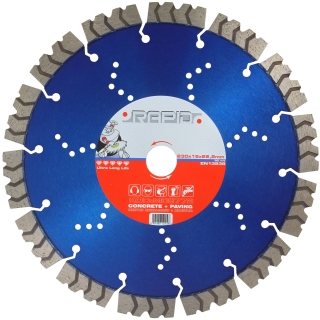 MAR-POL M08772 Diamantový kotouč 230x15x22,2 MM RAPID na dlažbu, cihlu, beton