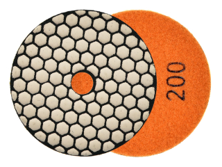 GEKO G78932 Lešticí kotouč pro suché broušení kameniny 100 mm GR200