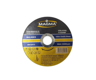 MAGMA Řezný kotouč na nerezovou ocel nerez 125mm 1,6mm 10ks