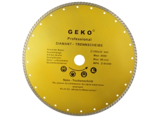 GEKO G00266 Diamantový kotouč na beton 350x8x32mm turbo PROFI 