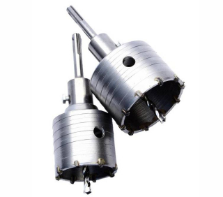 GEKO G40003 Korunkový vrták do betonu zdi 65+80 mm SDS plus vykružovák