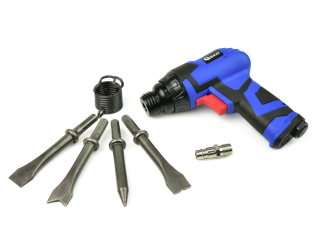 GEKO G03147 Pneumatické kladivo klempířské nářadí + 4 dláta