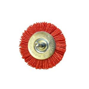 MAGMA 75mm T6mm Boční nylonový kartáč do vrtačky s úchytem 75mm T6mm
