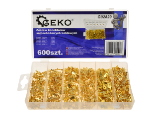 GEKO G02829 Sada kabelových konektorů do auta 600KS 