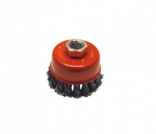 Magma Drátěný kartáč dráťák, pletený čelní drát 65mm M14