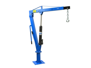 GEKO G02105 Dílenský jeřáb hydraulický zvedák 1T otočný skládací