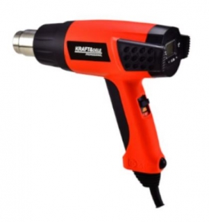 KRAFT&DELE KD3028 Elektrický opalovací hořák 2000W + LCD displej + 4 trysky