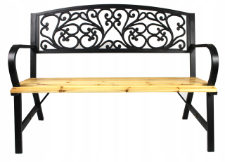 GardenLine Zahradní venkovní lavička lavice 120cm